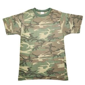 Vintage Camo Shirt Mens XL Y2k Single Stitch Grunge Punk Streetwear Made in‎ USA